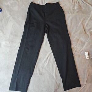 MAX STUDIO Pants Womens Large Black Jogger Pull On Skinny Pants